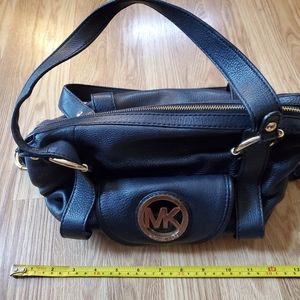 Michael Kors Black leather purse